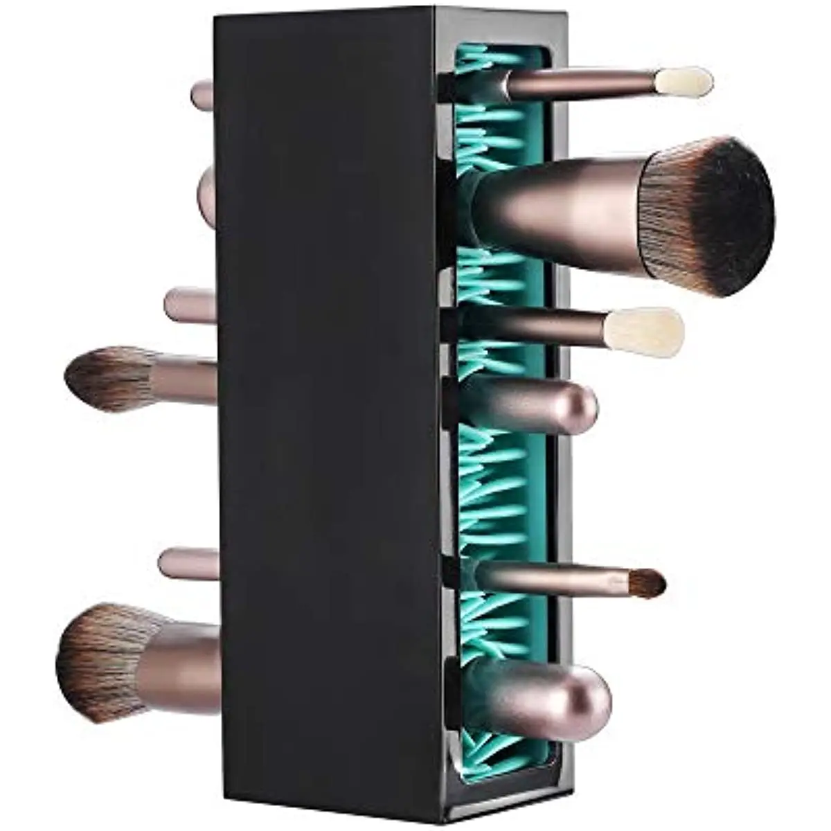 

Women Makeup Brush Storage Rack Dresser Desktop Air Drying Rack Display Oorganize Brushes, Eyeliner etc Makeup Tools Container