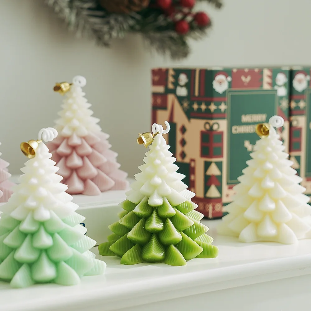 

X5 Christmas Tree Candle Aromatherapy Candle Soybean Wax Scented Candle Wedding Souvenir Party Return Gift Holiday Candle