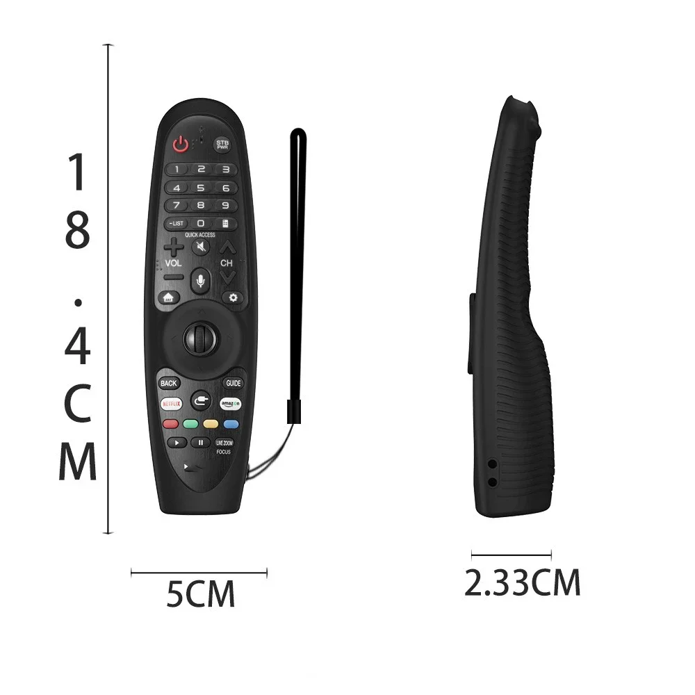 New For Lgcompatible Smart TV AN-MR650 AN-MR600 AN-MR18BA AN-MR19BA AN-MR20GA Remote Control Case Soft Silicone Protective Cover 6