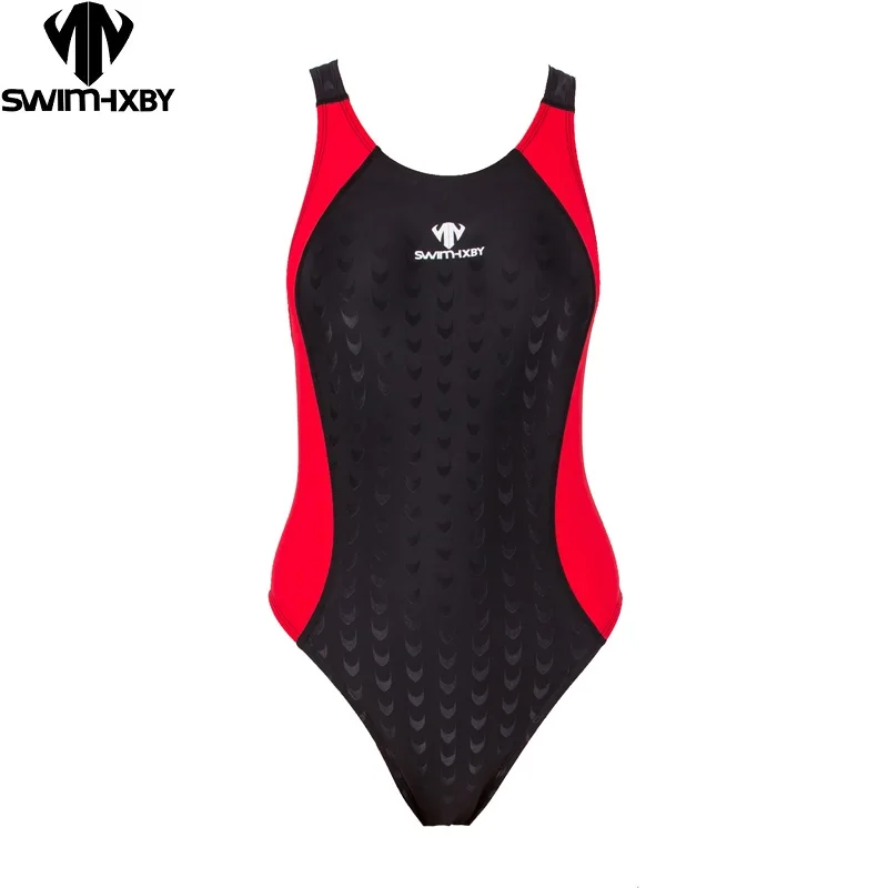 One Piece Swimsuit Women Swimsuit One Piece Triangle Racing Waterproof Chlorine Resistant Plus Size