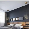 Bedside butterfly chandelier art small chandelier bedroom home decoration bedside lamp modern simple study room art acrylic 2