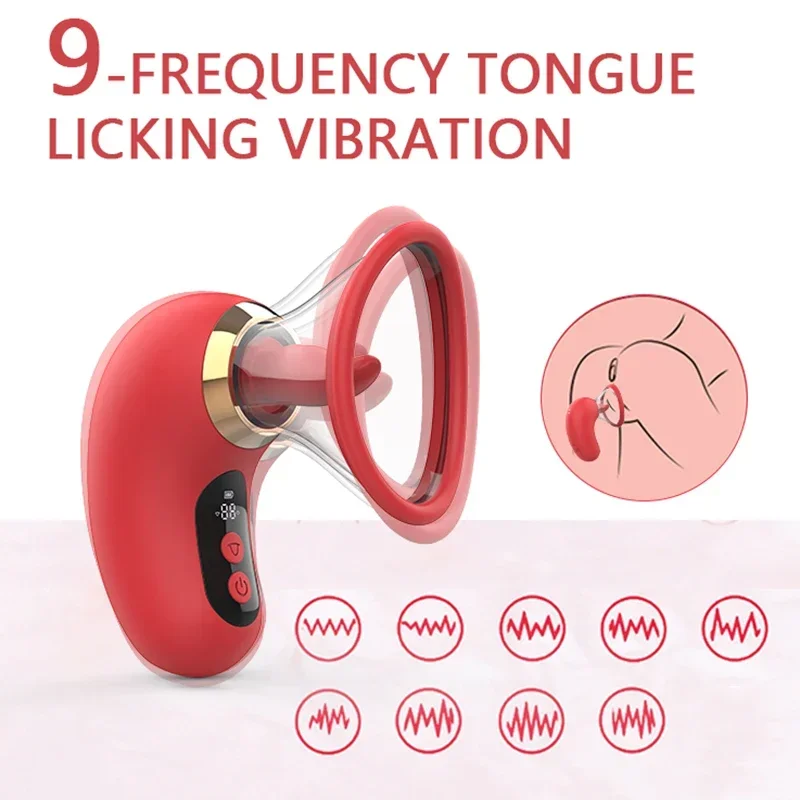 5 IN1 Sucking Vibrator Rose Sex Toy for Women 3 Sucking 9 Tongue Licking LCD Display Removable Cup G Spot Clitoral Stimulator 2
