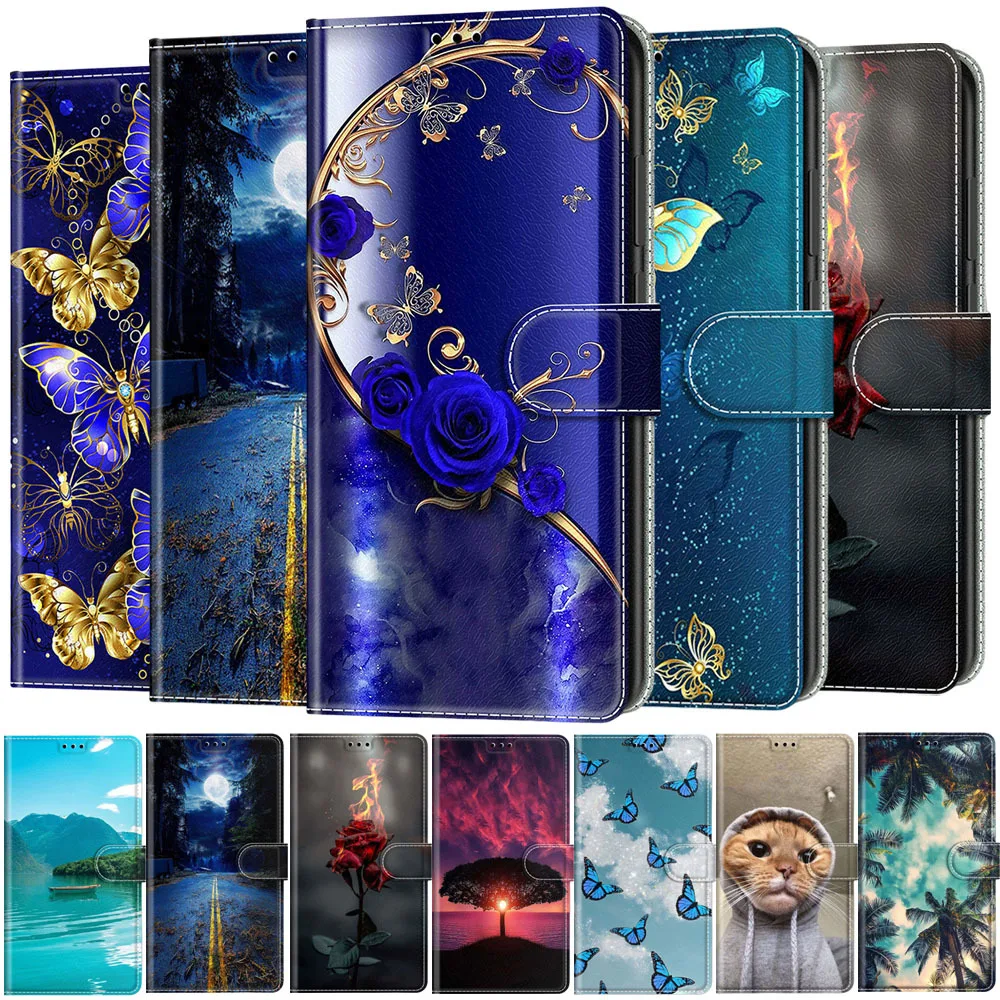 

Ультратонкий кожаный чехол-книжка для Nokia G11 G21 G22