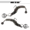 Spinpoler Soft Bait Fishing Lure Shad Stick Worm Sea Bass Fake Earthworm Artificial Trout Bass Drop Shot Perch Leurre 10pcs/Pack 5