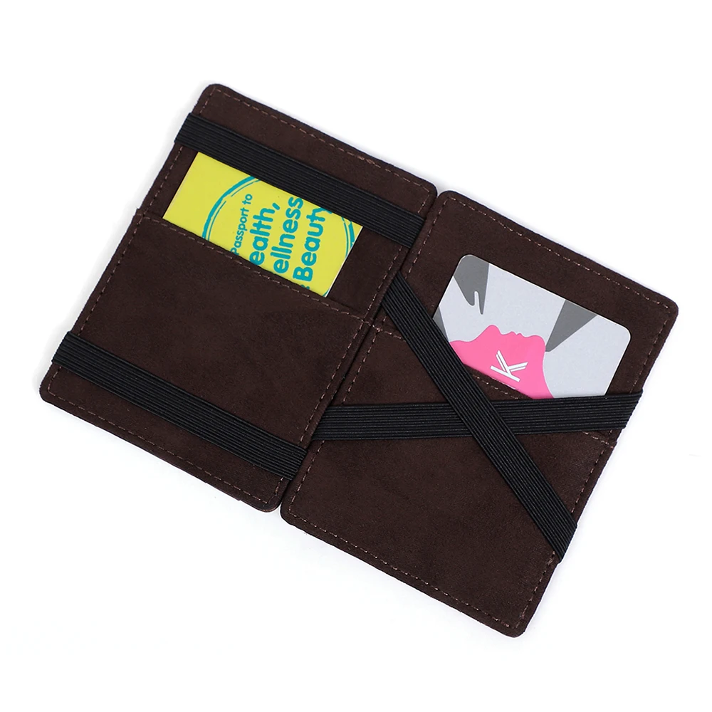 Genuine Leather Card Bag  Multifunctional RFID Anti-theft Card Swiping Bag Fashionable Identification Bag Card Case Zero Wallet