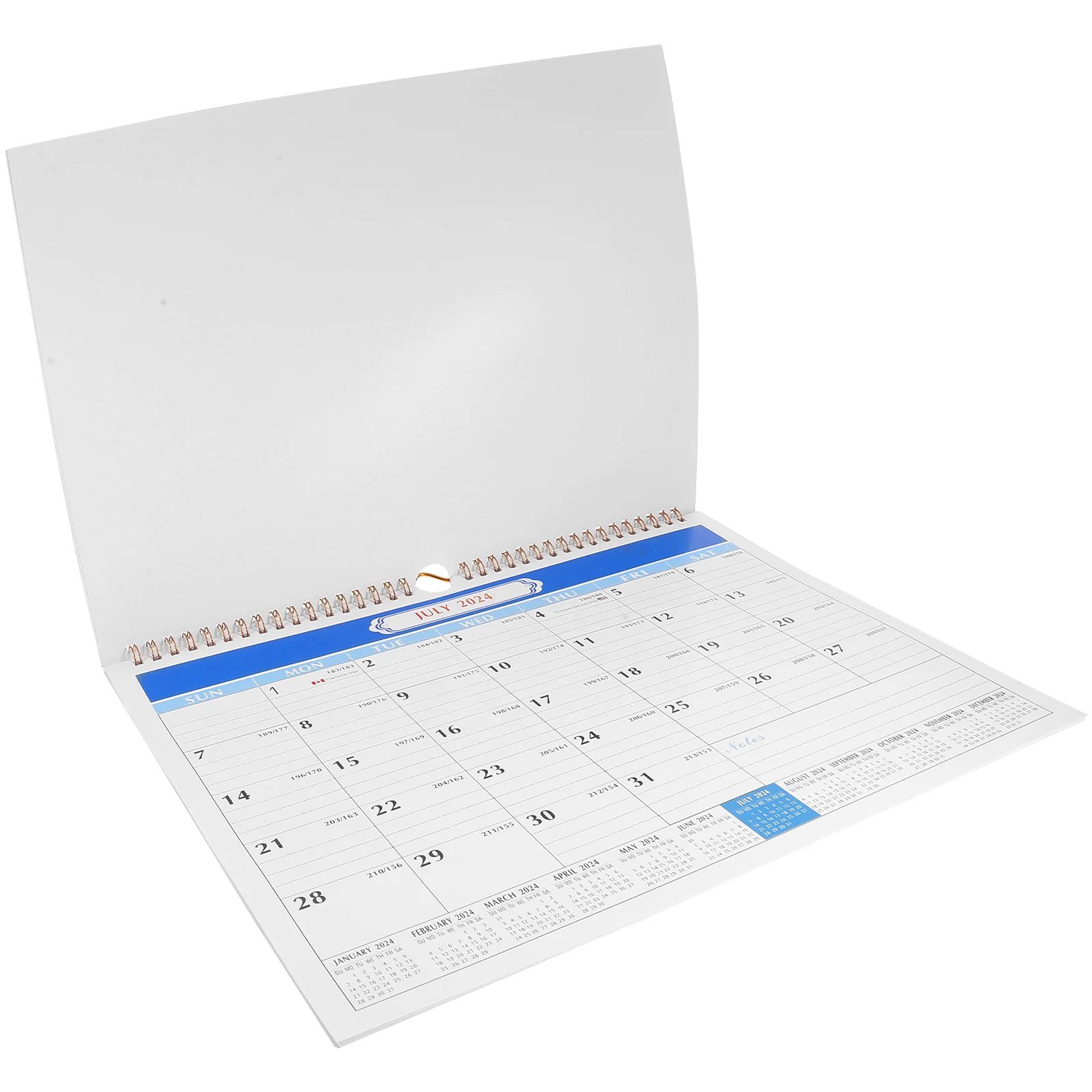 2024-2025 English Calendar Wall International Holidays Desk (20241-20256) (017) Home Accessory Delicate 2024 desk calendar desktop medium lucky year office decor students month oversized home accessories paper delicate mini