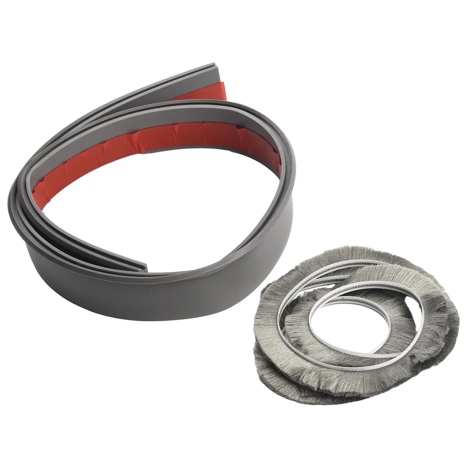 Door Seal Strip 100CM Door Bottom Brush Windproof Soundproof