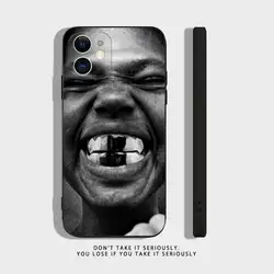 Kanye West Black Shockproof Silicone Phone Case - iPhone 16 SE4 (Z1)