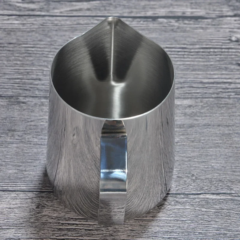 Milk Jugs 150/350/600ml Fashion Stainless Steel Milk Craft Frothing Pitcher Coffee Latte Frothing Art Jug Pitcher Mug Cup milk frother jug milk frothing jug