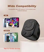 Tiktok Scrolling Ring Tiktok Remote Control Is Suitable for Iphone, iPad Bluetooth Page Turning Ring Roller, Both Camera Shutter, Short Video and Music Remote Control Function, Compatible with Ios and Android Phones 3
