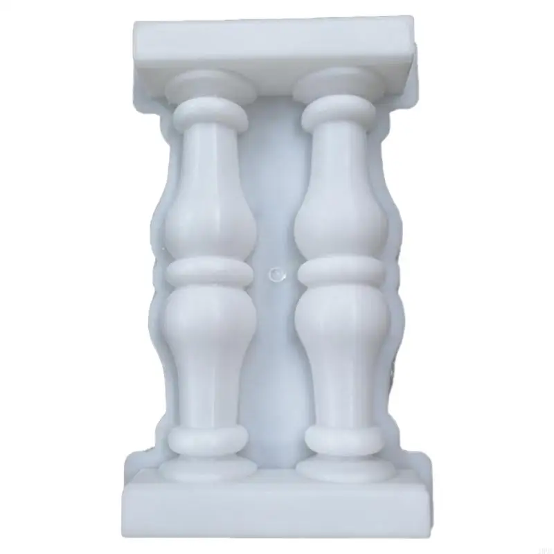 J0MC Roman Column Mold Balcony Garden Pool Fence Cement Railing Plaster Concrete Mold Handcrafting Aficionados Supplies