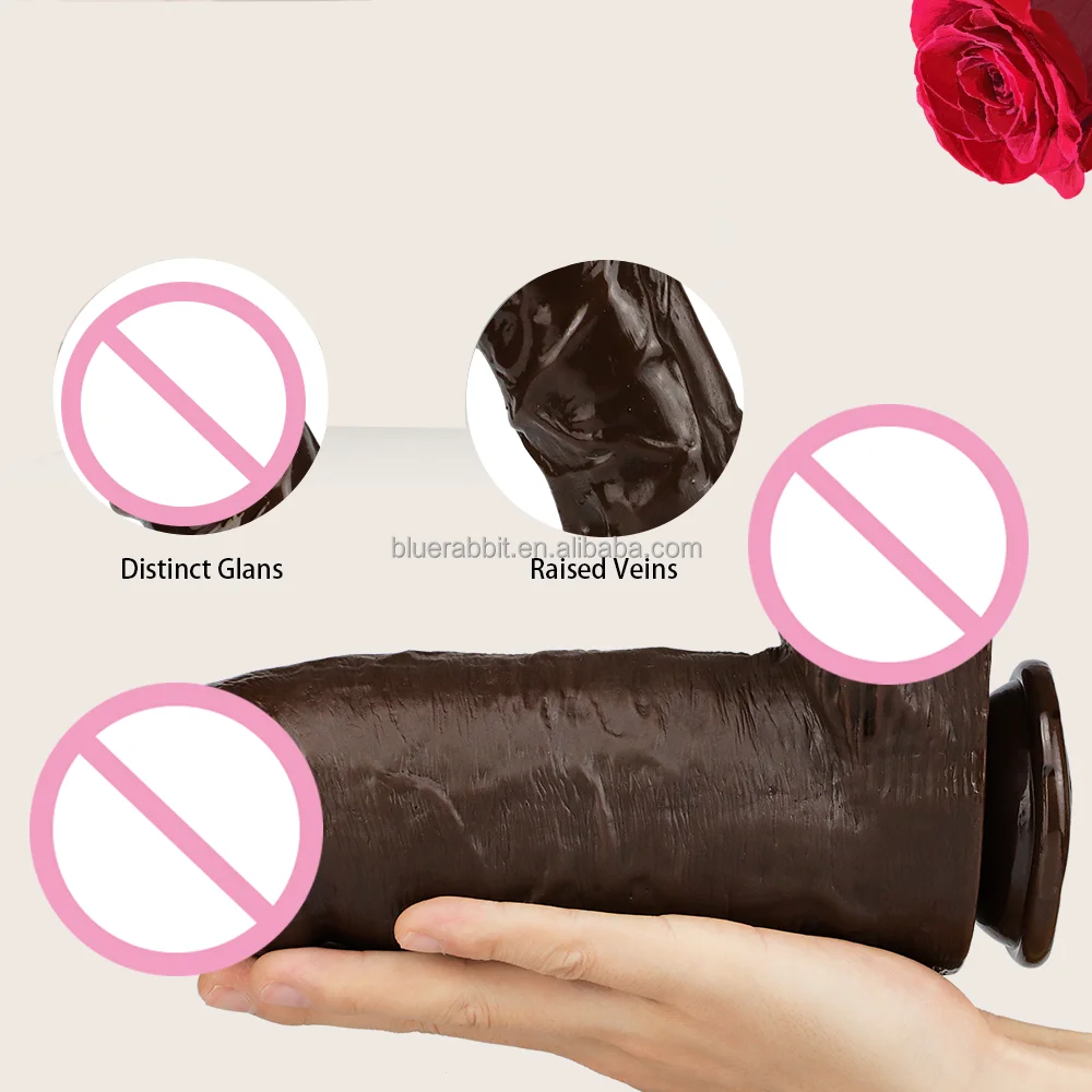 Thick Dildos with Suction Cup 9.6in Long Sex Toys for Women