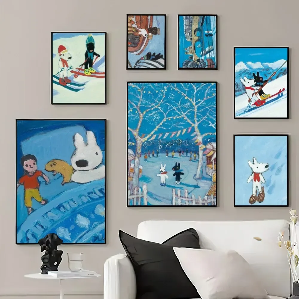 Art Gaspard E Lisa Poster Stampe Immagini A Parete Soggiorno Decorazione Della Casa