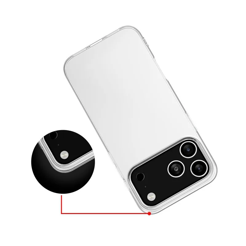 Ultra-Thin Clear Silicone Soft Case - Premium Protective Back Cover