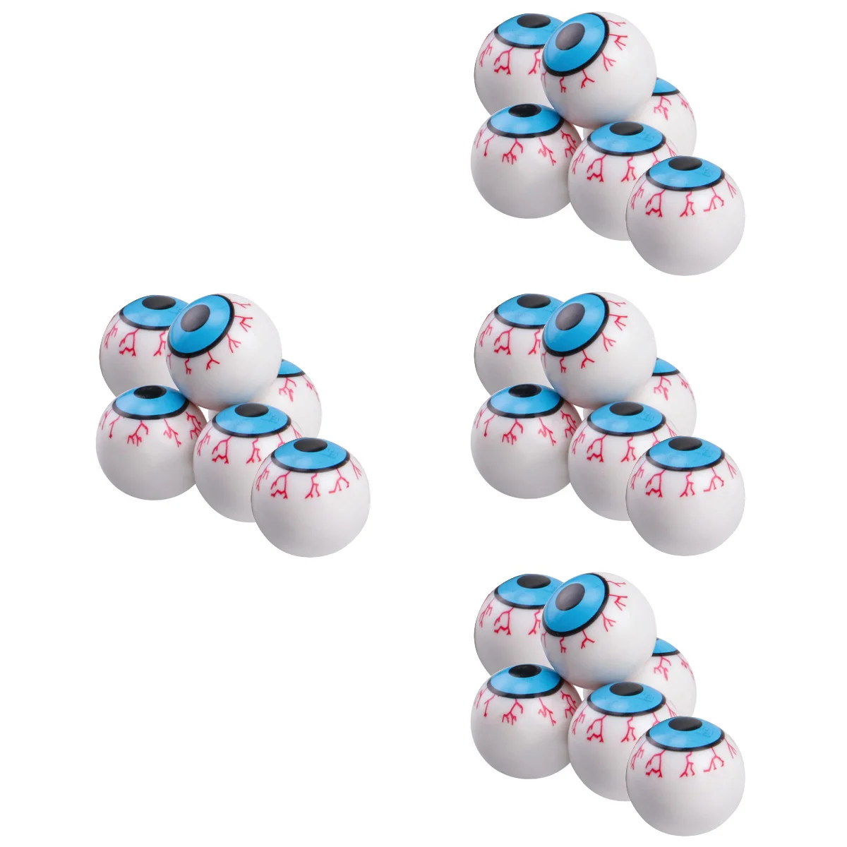 

24 Pcs Eyeball Shaped Tire Valves Caps Alloy Valves Caps Valves Stem Caps Tyre Air Nozzle Covers