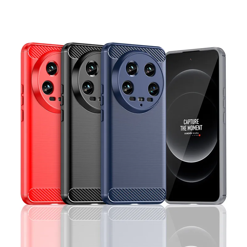 Per Xiaomi 14 Ultra Case Xiaomi Mi 14 Ultra Cover Soft Tpu Bumper Shield Custodie Protettive Per Telefono Posteriore Per Xiaomi 14 Ultra Funda
