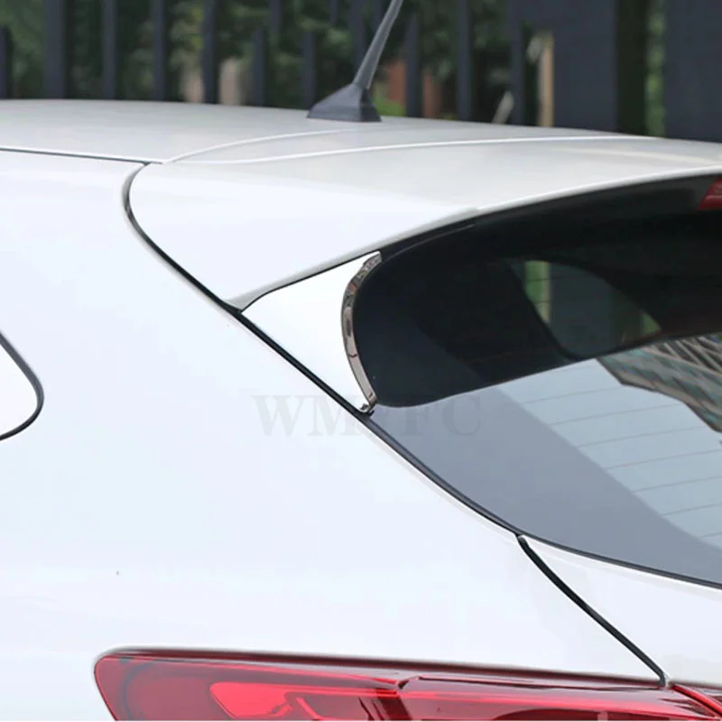 Car Auto Rear Window Tailgate Spoiler Trims Cover Compatible
