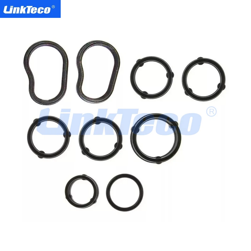 Adattatore Filtro Olio Motore Per Auto O-Ring Set Per 11-20 Chrysler 300 Jeep Grand Cherokee Lancia Thema Ram 1500 3.2 3.6 L V6 Gas Dohc