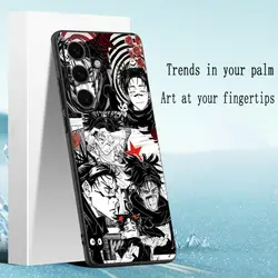 Choso Cool Anime Man Design Soft Black Phone Case - Samsung S23 Ultra (Z1)