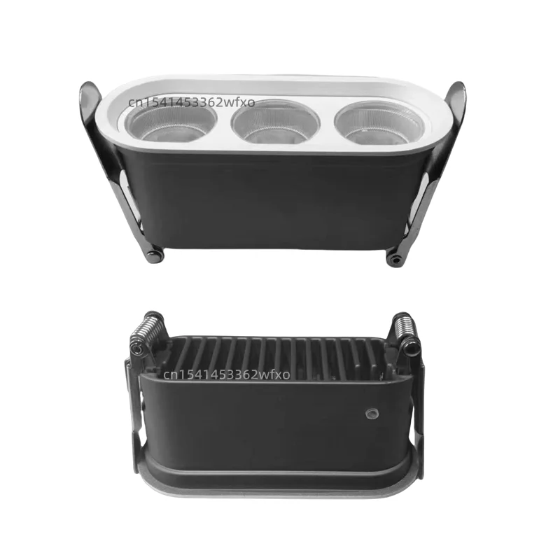 밝기 조절 가능한 미니 눈부심 방지 다운라이트 LED 천장 조명, COB 스포트라이트, AC110V-220V 거실 주방 실내 조명 전구, 6W10W20W