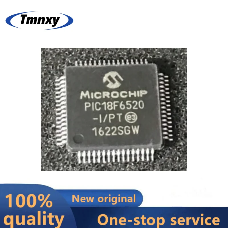 

5 шт. новый оригинальный IC PIC18F6520 PIC18F6520-I/PT QFP64 Singlechip хорошее качество и дешево