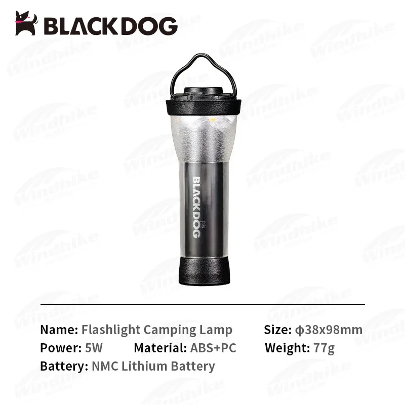 BLACK DOG LEDランタン 新品 164x109.5x101mm 5w