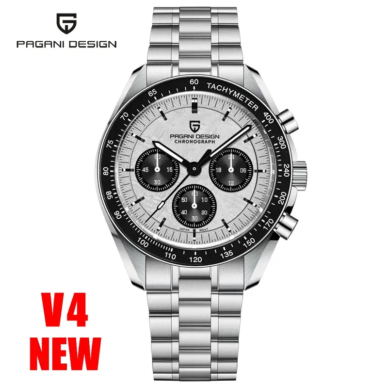 PAGANI DESIGN 2026 New Men's Watches Top Luxury Quartz Watch For Men Auto Date Speed Chronograph AR Sapphire Mirror Wrist watch - Image 12