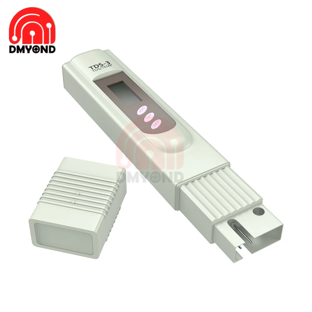 Digital PH EC TDS Meter Tester Temperature Pen Water Purity PPM Filter Hydroponic for Aquarium Pool Water Monitor water tester water quality detector