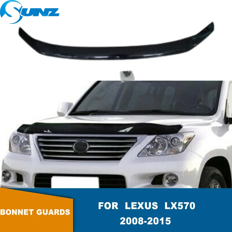 

Bonnet Guards Protector For Lexus LX570 2008 2009 2010 2011 2012 2013 2014 2015 Bug Shield Hood Deflector Protector Guards SUNZ