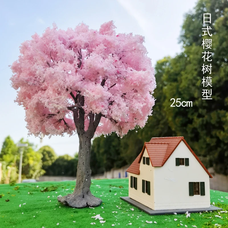 Simulation Cherry Blossom Tree Model 25cm G Scale Japanstyle