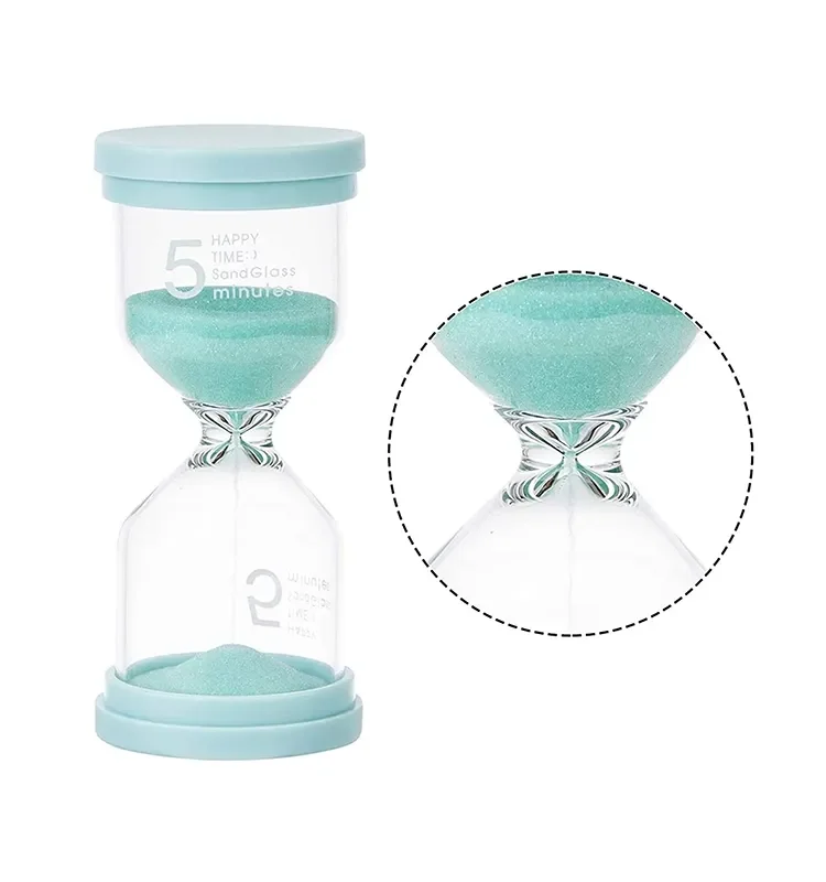 Colorato Macaron clessidra Timer 1/3/5/10/15/30 minuti Sandglass Timer sabbie mobili ornamento per la casa i bambini fanno i compi orologio sabbia  15
