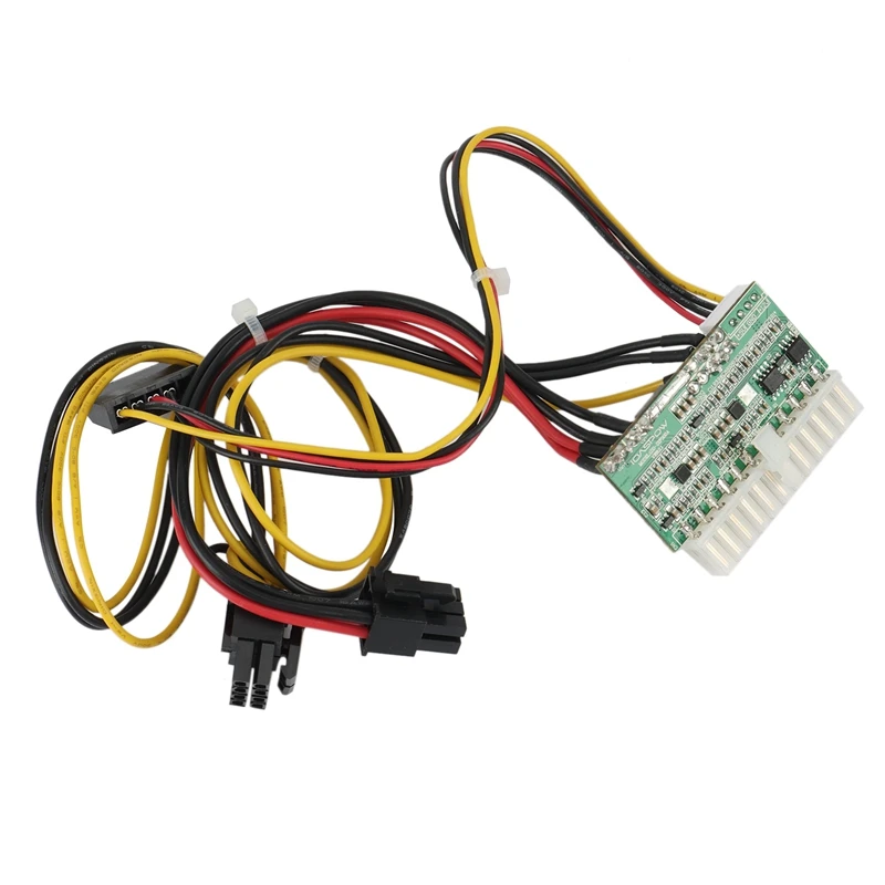 PCI-E 6-контактный Штекерный выход постоянного тока 12 В 300 Вт Φ 24Pin PICO ATX Переключатель Блок питания для майнинга BTC