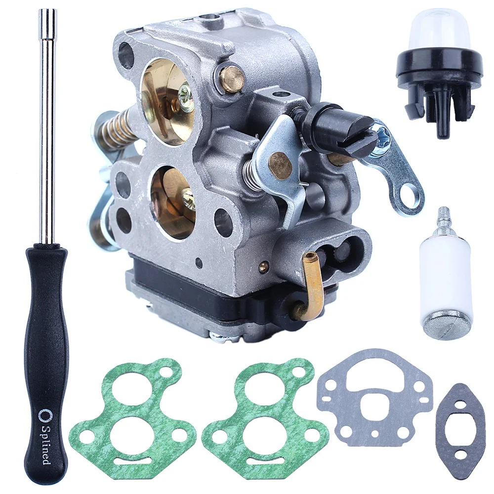 Kit filtro aria per motosega filtro carburante carburante e carburatore compatibile con modelli McCulloch CS340 CS380, inclusa la sostituzione per la