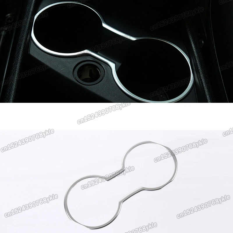 

car cup water holder slot frame trims for bmw 2 series Active Tourer F45 2015 2016 2017 2018 2019 218i F46 2020 2021 accessories