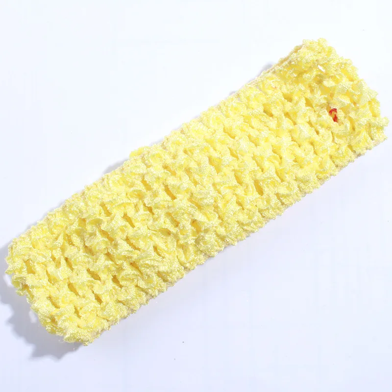 6PCS 4*28CM Mode Häkeln Elastische Band Für Kopf Tragen aushöhlen Stricken Elastische Band Band Haar krawatte Für Bekleidungs Zubehör – Detail 8