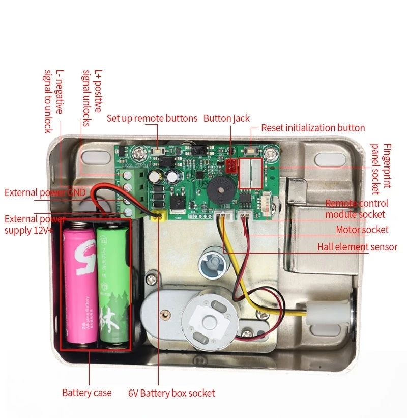 Tuya Wifi APP Control Smart Fingerprint RFID Card Outdoor Door Intelligent Lock
