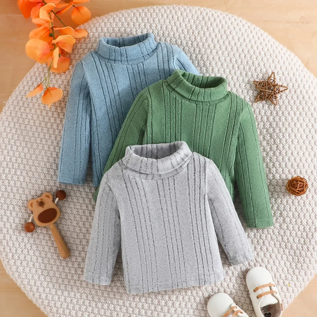 Ootd Terno baby girls sweater 3PCS Set For Newborn Baby Unisex 3-24 Months Winter