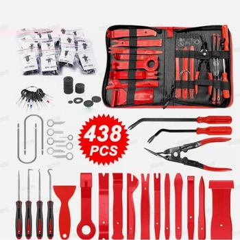 [UK Stock] 438pc/ 238pc Wrench Driver Tools Car Audio Repair Tool Trimming Clamps Hand tool Car Interior Disassembly Kit