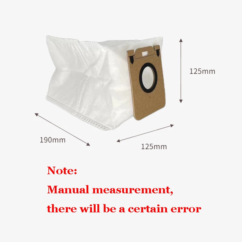 Dust Bag Dreame Bot D10 Plus Accessories RLS3D Robot Vacuum Cleaner Bags Dirty Bag Replacement Spare parts