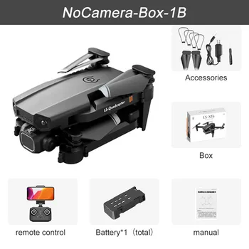 JINHENG XT6 Mini Drone 4K 1080P HD Camera WiFi Fpv Air Pressure Altitude Hold Foldable Quadcopter RC Dron Kid Toy Boys GIfts 8