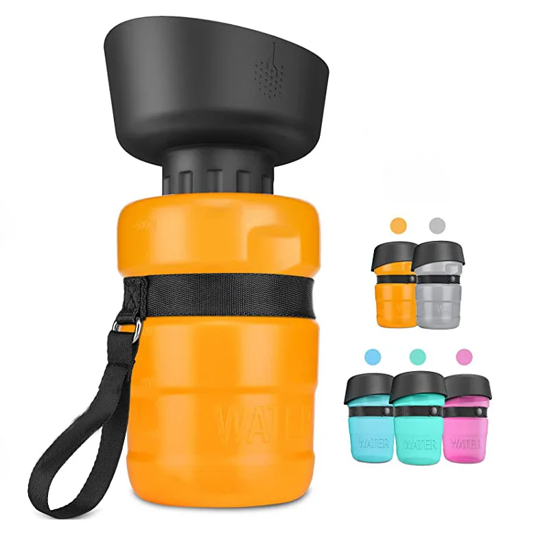 

Pet Water Bottle for Dogs Foldable Leak Proof Dog Travel Water Bottle Dog Water Dispenser Lightweight & Convenient BPA Free