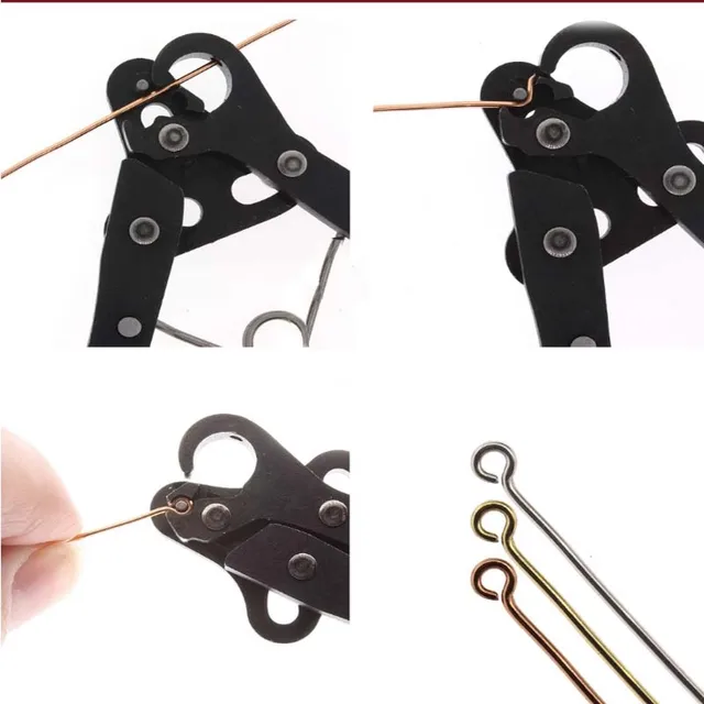 Filo Per Gioielli In Alluminio - 3 Rotoli Da 22m Oro Rosa E Argento - Foto 3