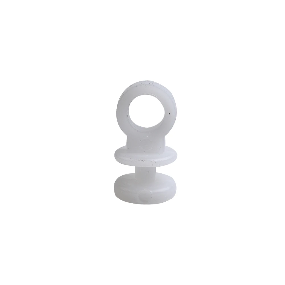 50 PCS Plastic Curtain Track Hooks Runner White Fit For Camper Van Motorhome Caravan Boat Durable Car Curtain Accessories insect curtain ochre and white 100x220 cm chenille