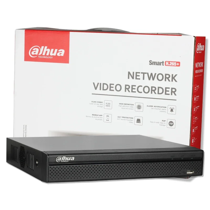 Dahua 4/8 Channels NVR 4/8 POE Port 1HDD SMD Plus IP Camera Video