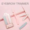Fashion  Eyebrow Trimmers Safe Eye Brow Shaper Foldable for Women Makeup Tools Eyebrow Trimmer Razor Blades Shaver 6