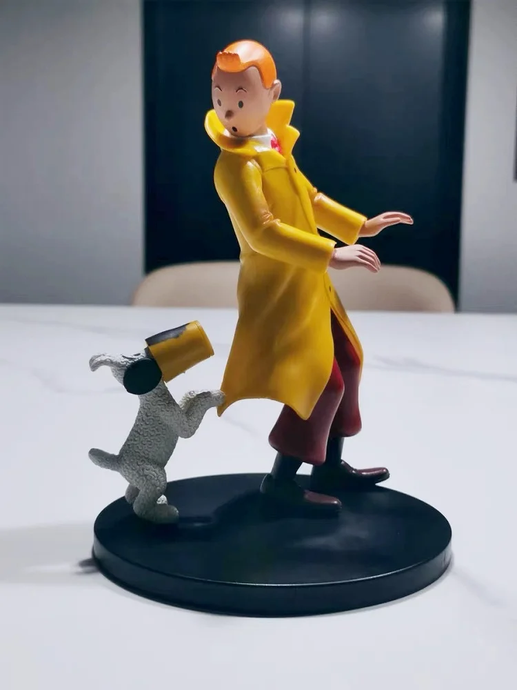New Adventures Of Tintin Anime Figure Tintin And Snowy Action