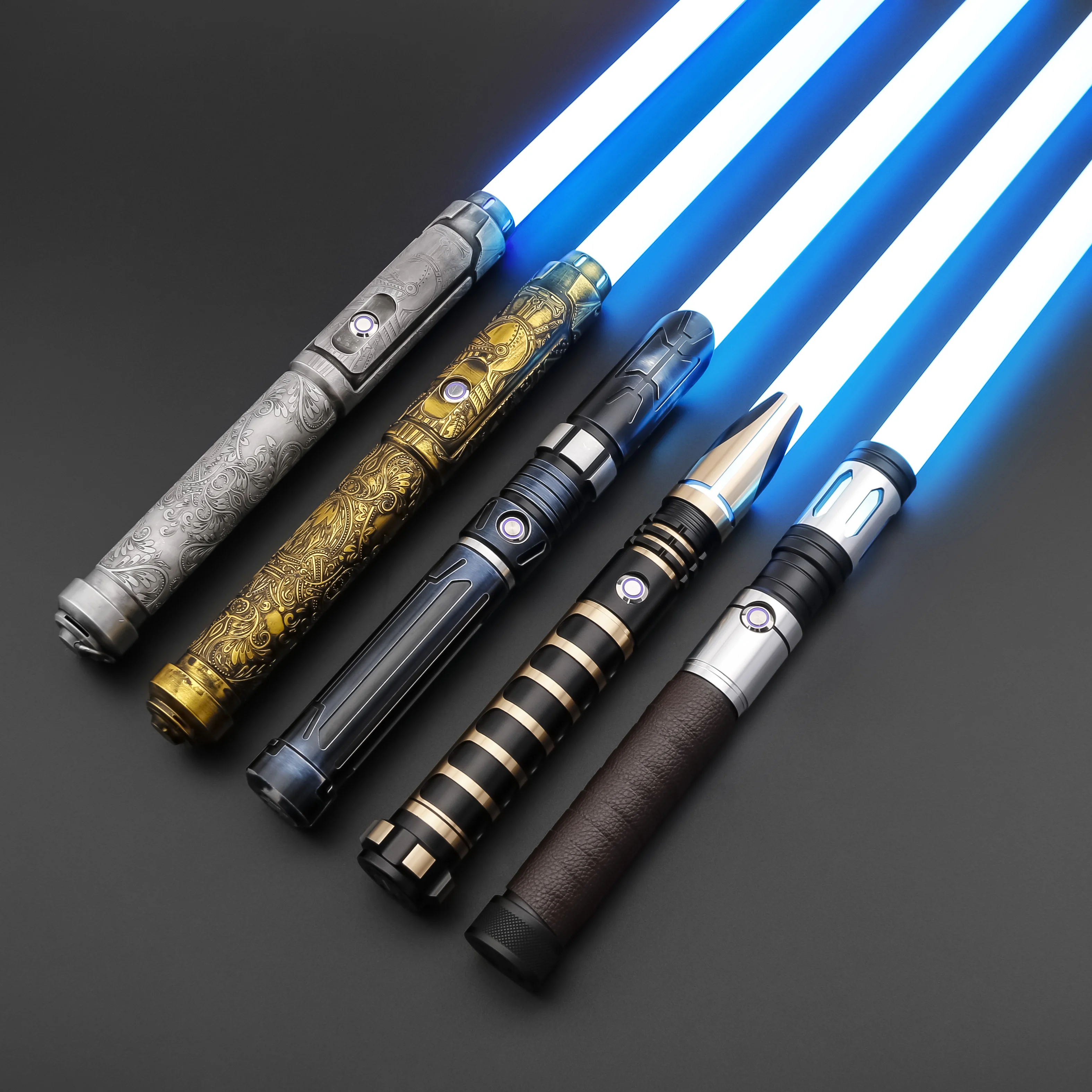 

TXQSABER Neo Pixel Lightsaber Metal Hilt Smooth Swing Heavy Dueling RGB SNV4 FOC Blaster Toys Laser Sword Toys Christmas Gift