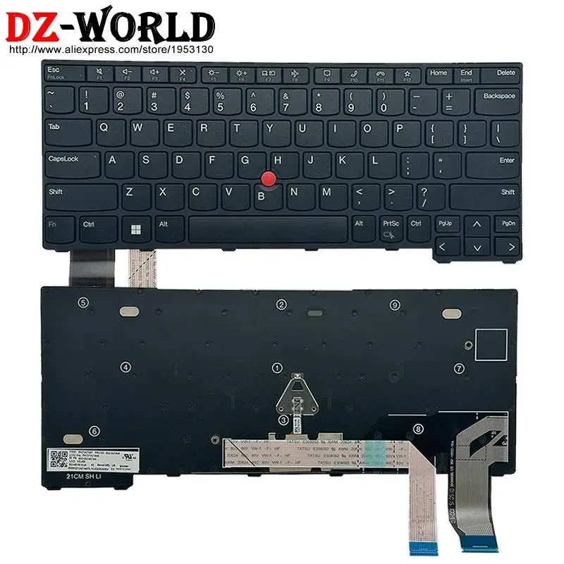 Eua uk Inglês jp Teclado Japonês para Lenovo Thinkpad X13 Gen2 Gen3 L13 Yoga Gen4 5n21h77079 5n21h76996 5n21a21845 5n21a21808 - Imagem 2