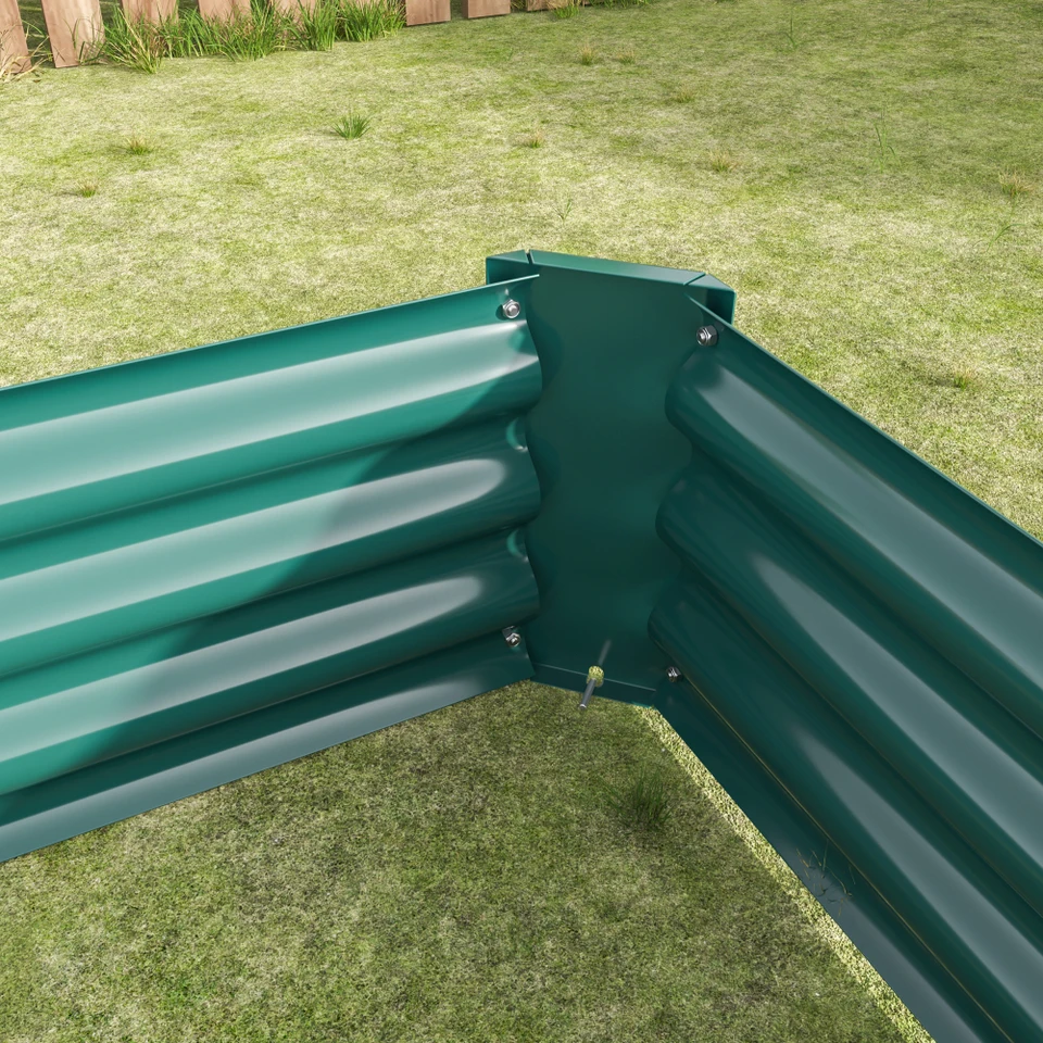Metal Raised Garden Bed for Plants and Vegetables