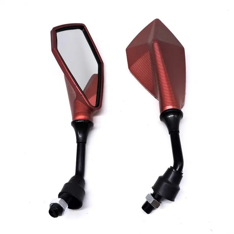 Motorcycle Mirror 1 Pair Motorcycle Rearview Mirror Replacement Parts For Scooter E-bike